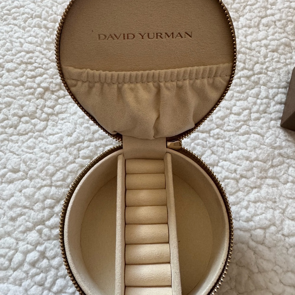 New David Yurman Brown Jewelry Box - Picture 4 of 10